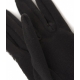 Guanti con spilla nero