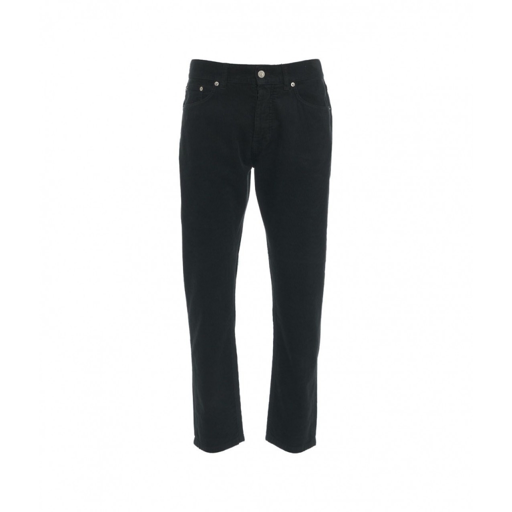 Pantaloni di velluto a coste Pier nero