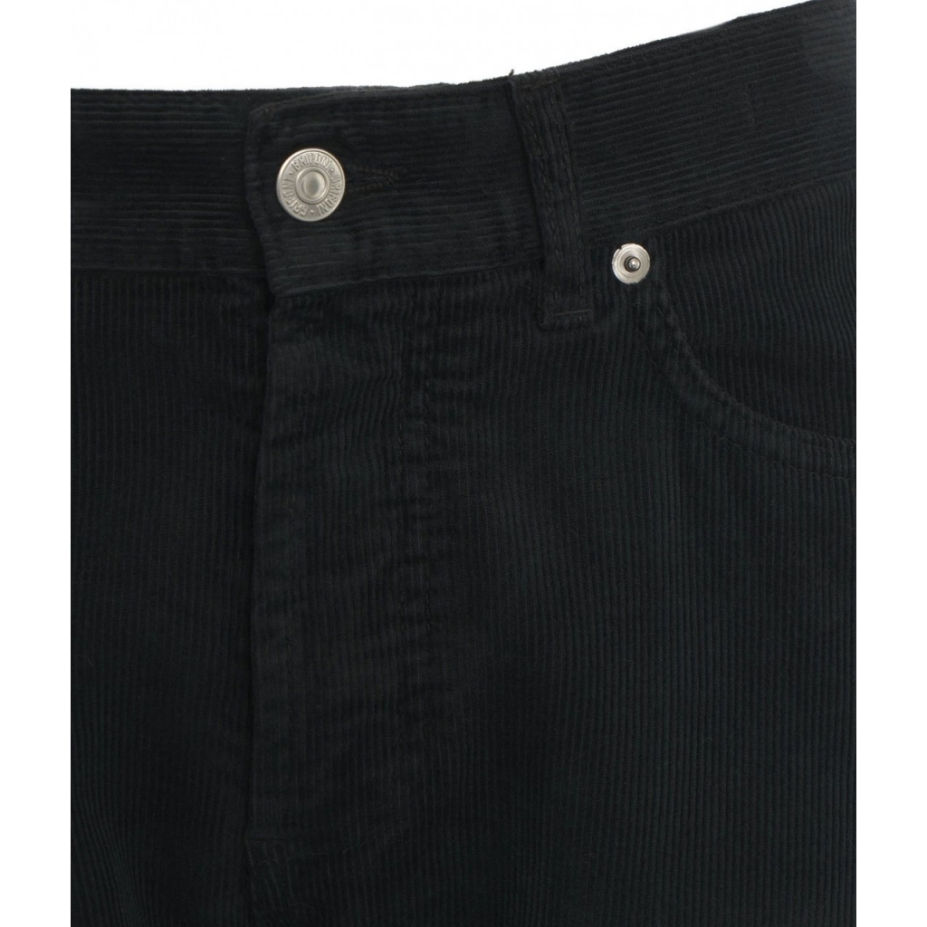 Pantaloni di velluto a coste Pier nero