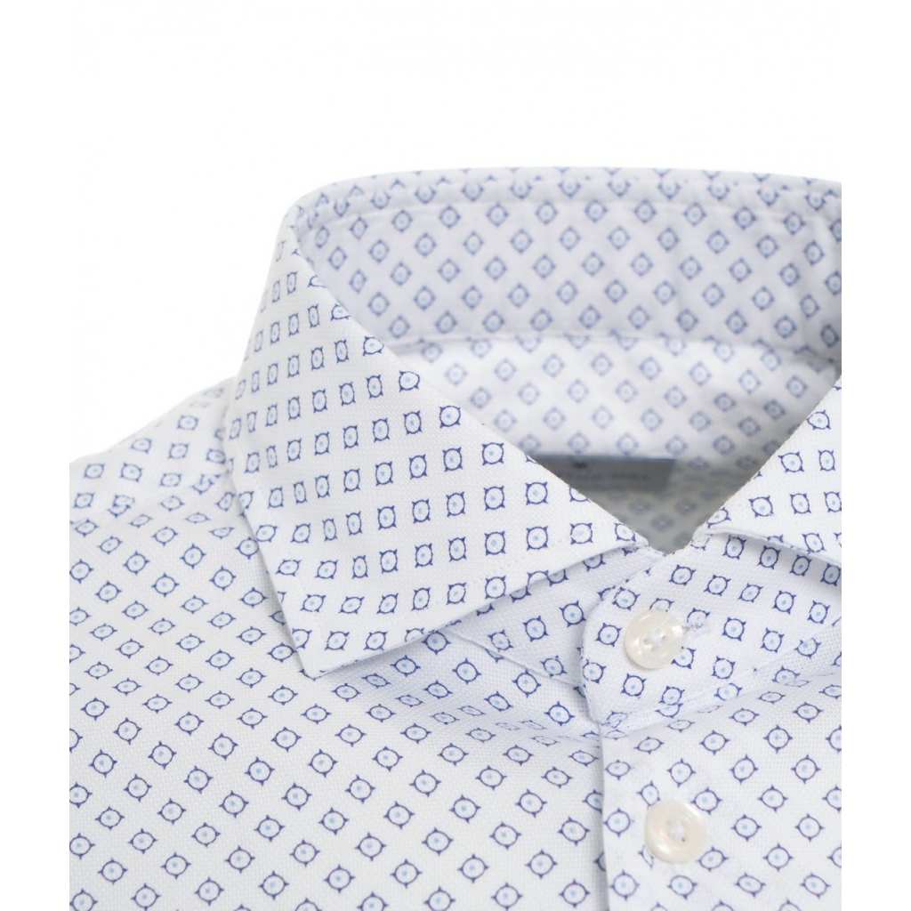 Camicia con struttura bianco