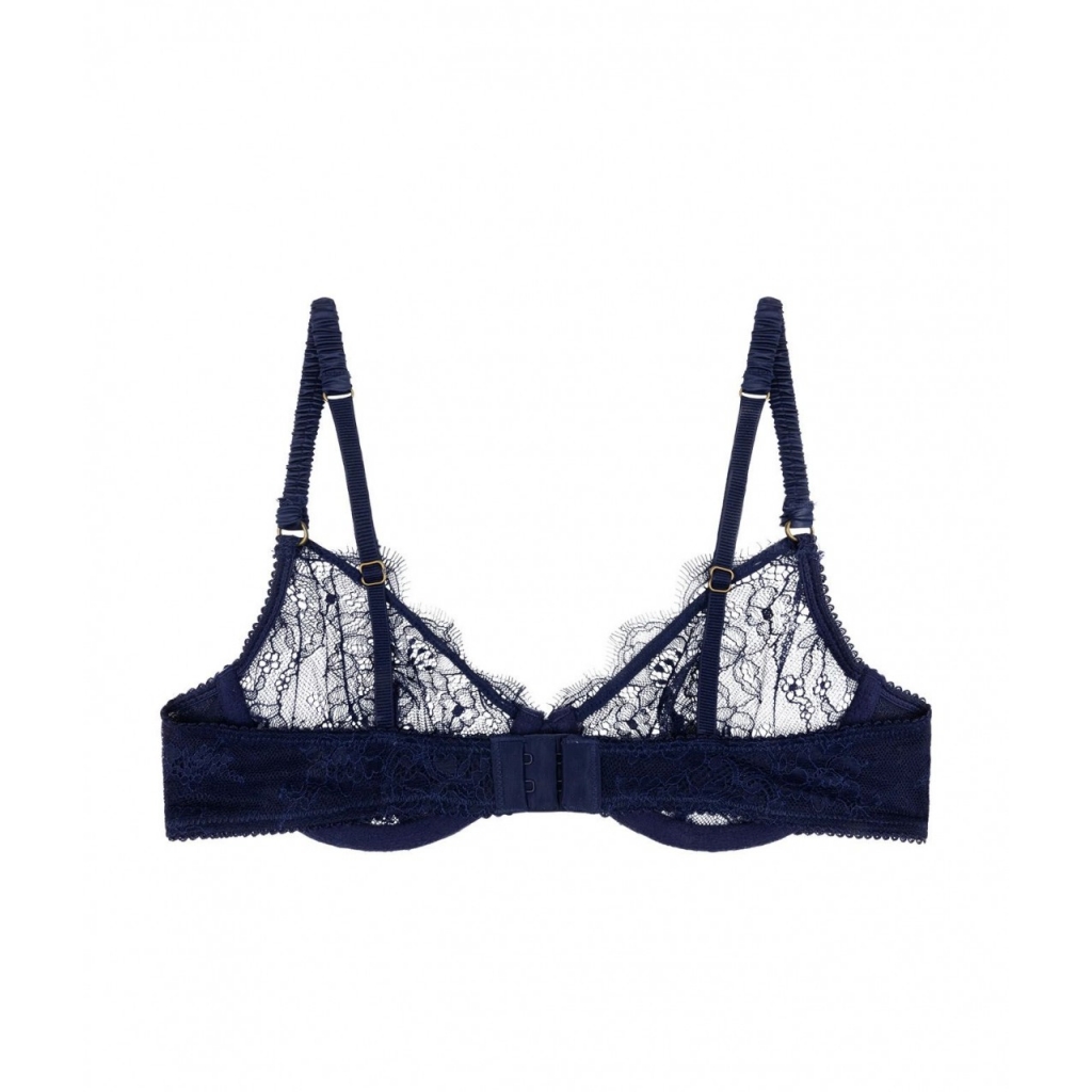 Reggiseno a filo Romeo blu scuro