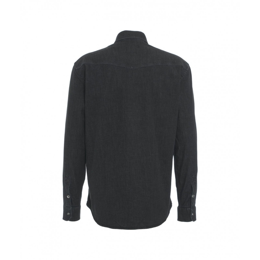 Camicia in denim grigio scuro