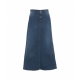 Gonna in denim Candice blu