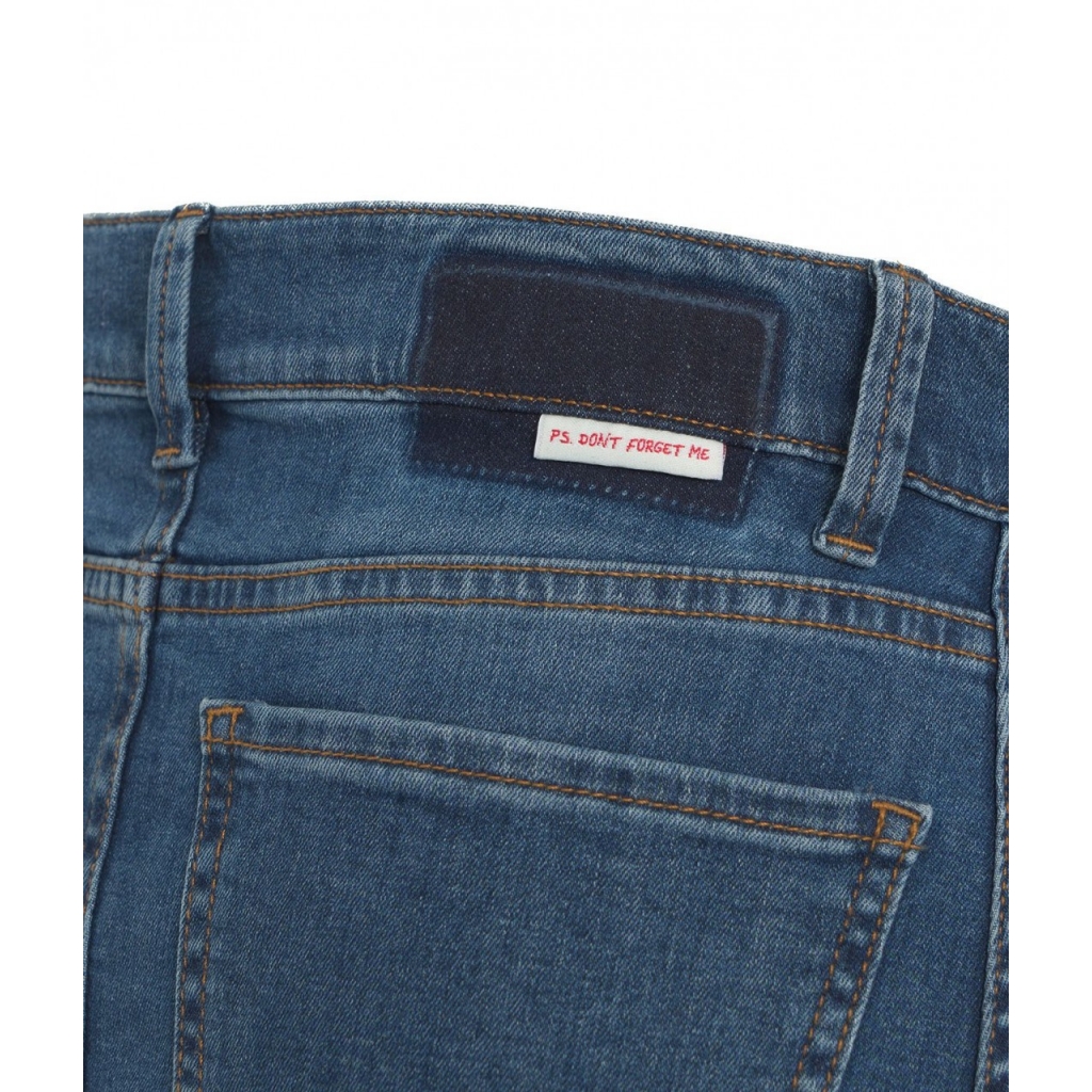 Gonna in denim Candice blu