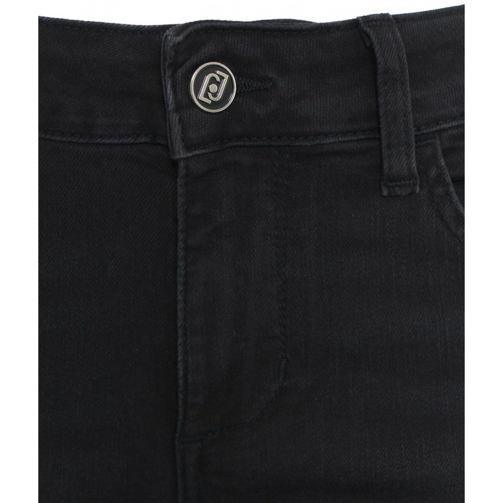 Jeans con strass Monroe nero