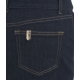 Gonna in denim con cintura blu scuro