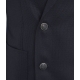 Blazer doppiopetto in lana vergine blu scuro