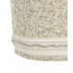 Minigonna con glitter crema