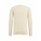 Maglia in upcycled cashmere crema