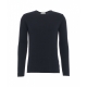 Maglia in upcycled cashmere blu scuro