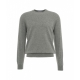 Maglione in misto merino grigio