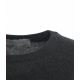Maglione in misto merino grigio scuro