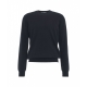 Maglia in cachemire blu scuro