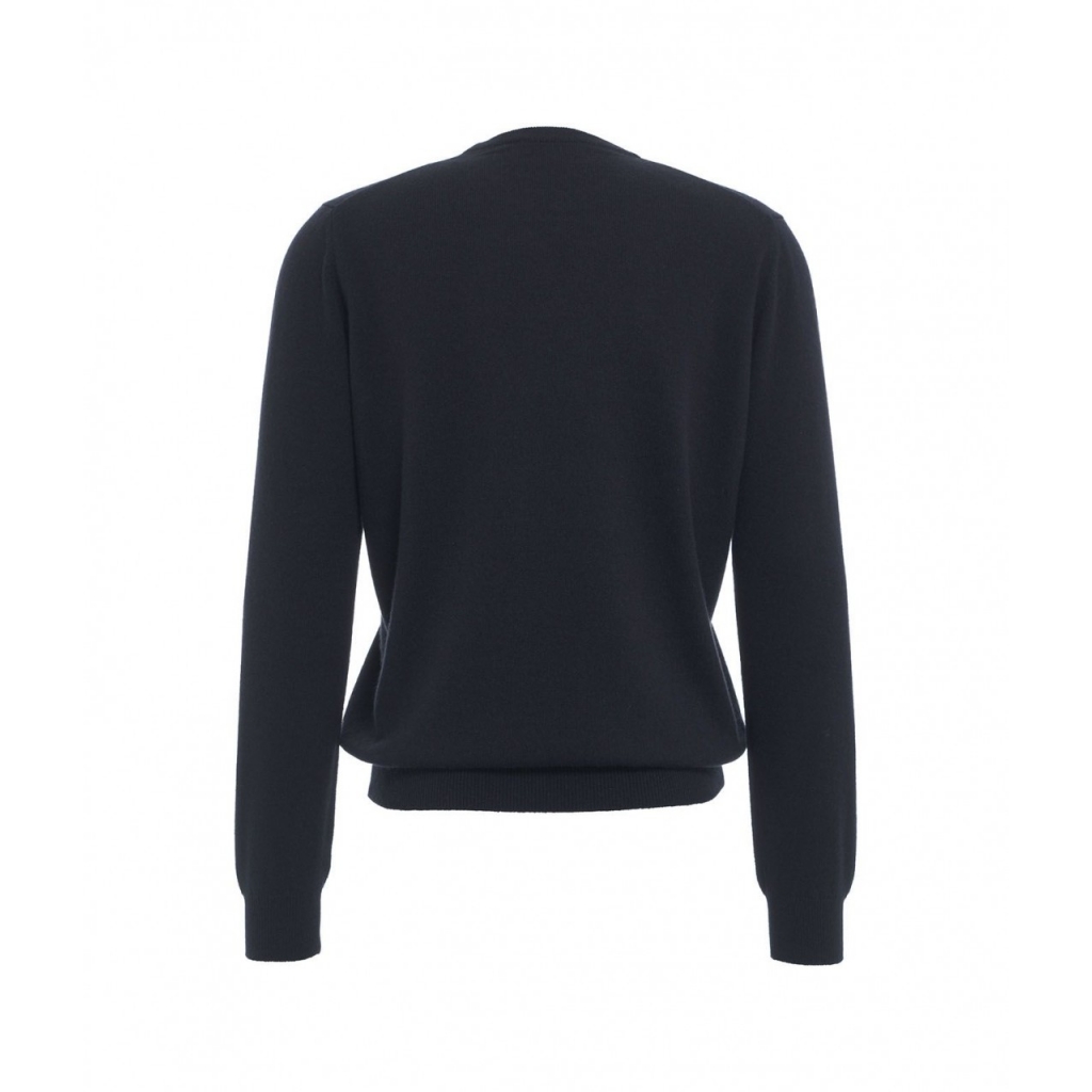 Maglia in cachemire blu scuro