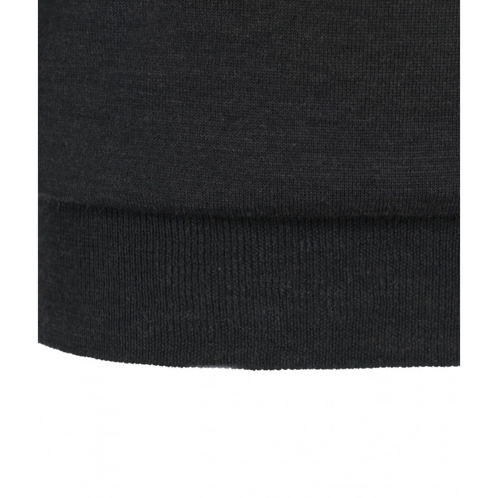 Maglia leggera in lana merino grigio scuro