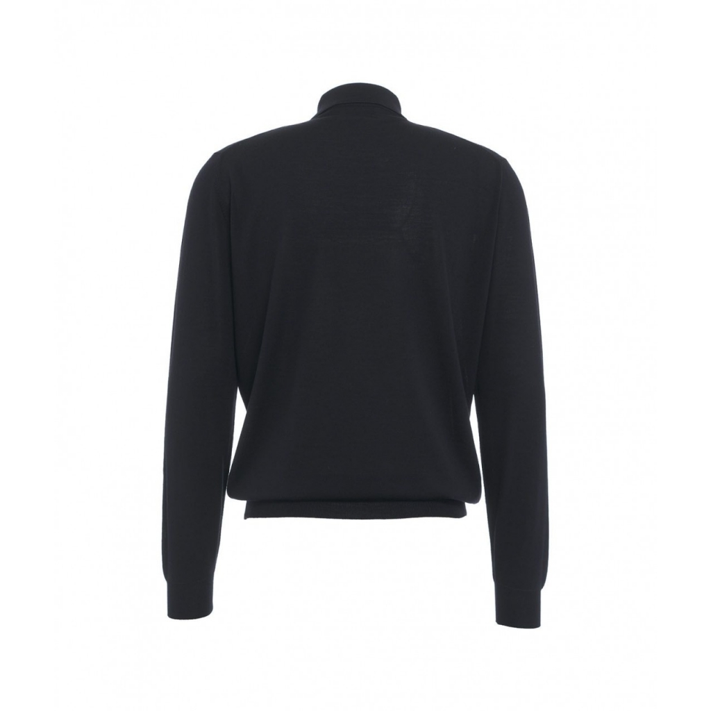 Maglia in lana merino nero