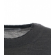 Maglione leggero distressed-look grigio scuro