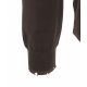 Maglione leggero distressed-look marrone scuro
