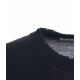 Maglione leggero distressed-look blu scuro