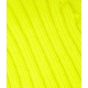 Berretto a maglia in misto lana giallo fluorescente