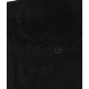 Pantaloni di velluto a coste in misto modal nero