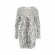 Abito in paillettes Archie argento