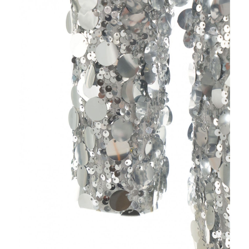 Abito in paillettes Archie argento