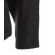 Blusa con dettaglio sciarpa in georgette nero