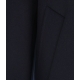 Cappotto Outdoor in lana blu scuro