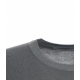 Maglione a maglia in merino grigio