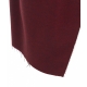 Gonna longuette con pieghe rosso