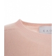 Set Cardigan e t-shirt in lana rosa chiaro