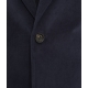 Blazer in velluto a coste sottili blu scuro