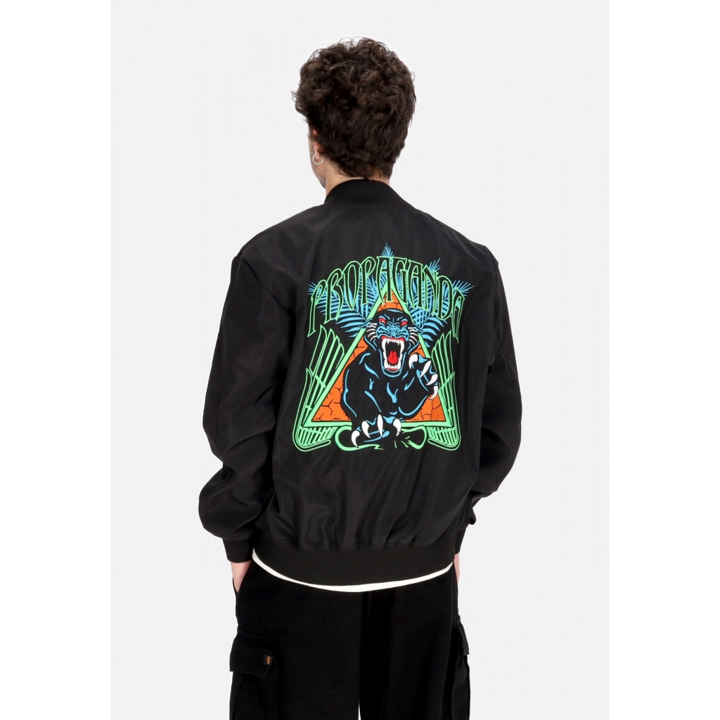 giubbotto bomber uomo triangle panther bomber BLACK