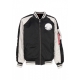 giubbotto bomber uomo japan warrior souvenir jacket BLACK