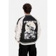 giubbotto bomber uomo japan warrior souvenir jacket BLACK