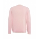 Maglione in merino e cashmere rosa chiaro