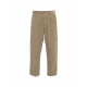 Pantaloni baggy di velluto a coste Jumbo beige