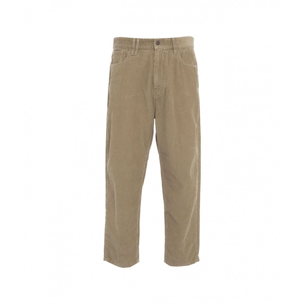 Pantaloni baggy di velluto a coste Jumbo beige