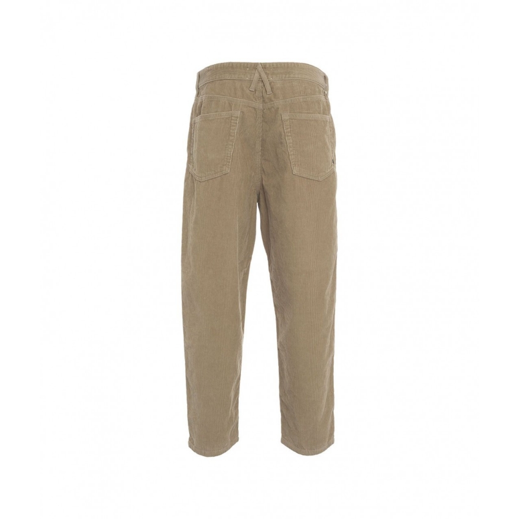 Pantaloni baggy di velluto a coste Jumbo beige