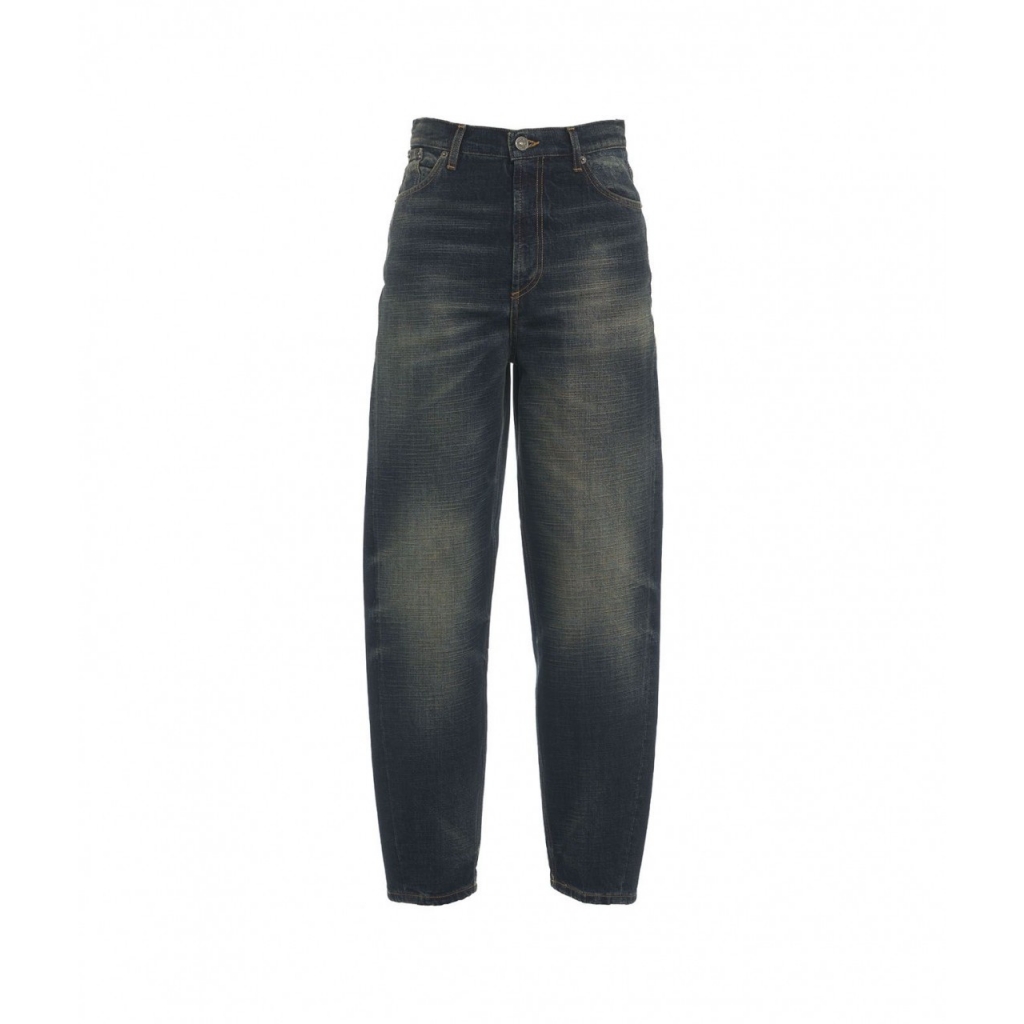 Jeans loose fit Bessie blu scuro