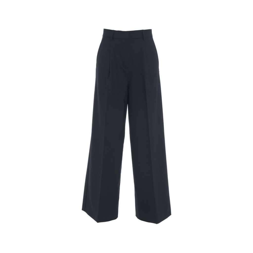 Pantaloni palazzo blu scuro