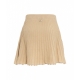 Minigonna svasata in maglia Vanis oro