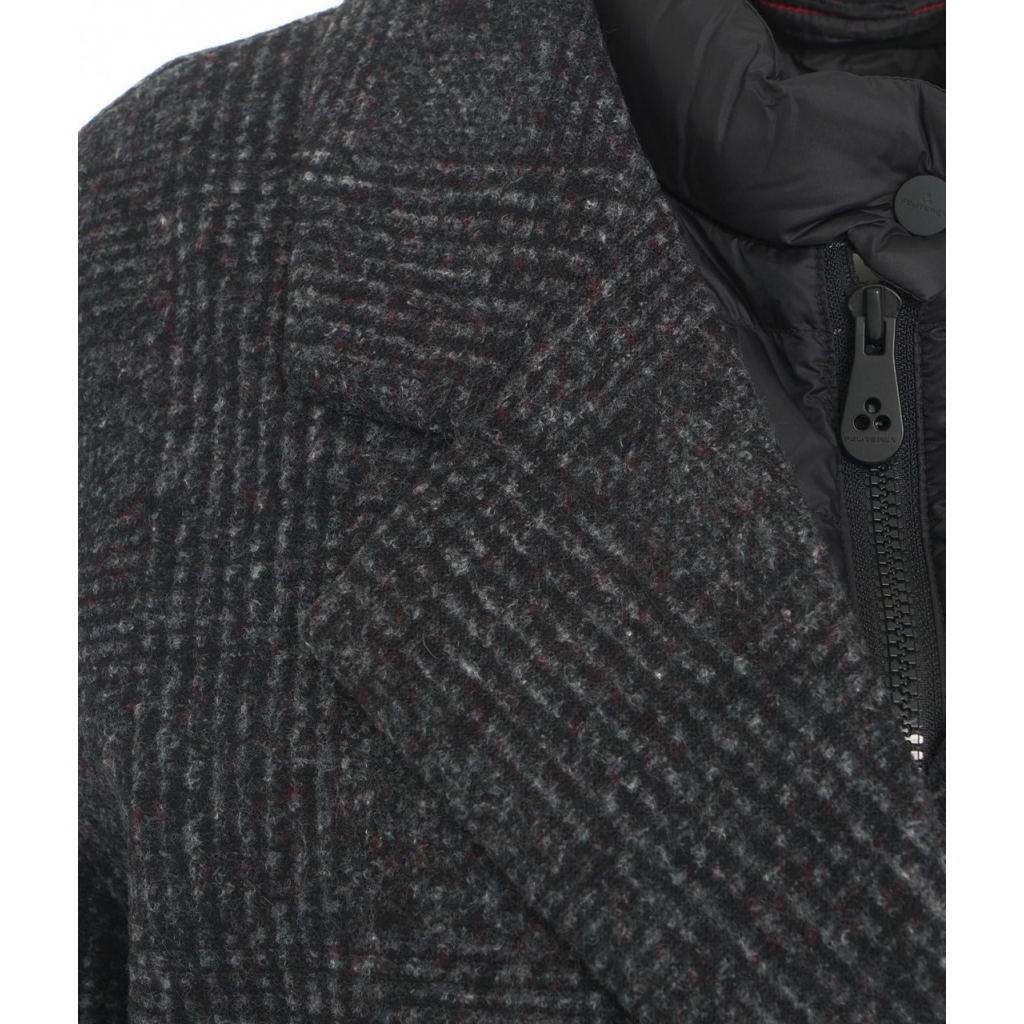 Cappotto con gilet in piuma Timothy grigio scuro