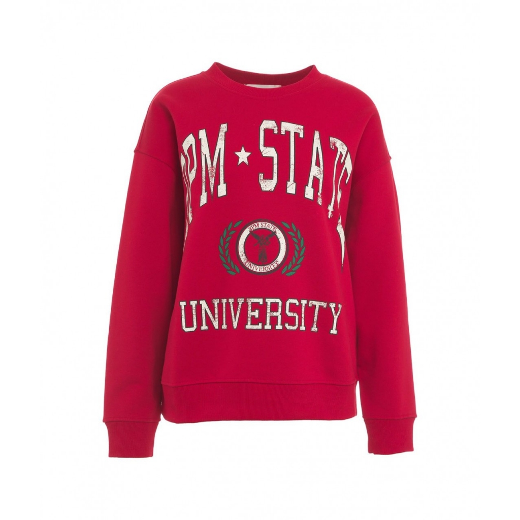 Felpa Harvard rosso