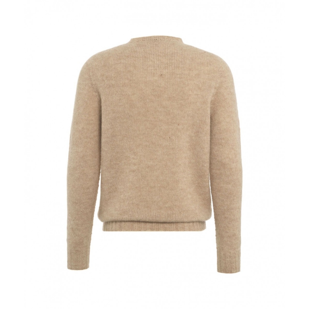 Maglione in misto lana alpaca beige