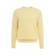 Maglione in misto lana alpaca giallo