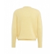 Maglione in misto lana alpaca giallo