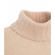 Maglione in misto lana alpaca rosa chiaro