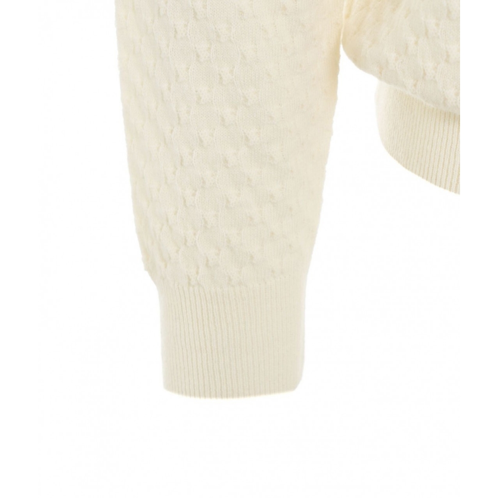 Maglione in lana bianco